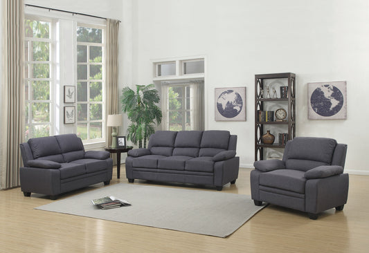 Fabric Sofa / Love Seat /Chair  Model 9151GY Toronto Stocks