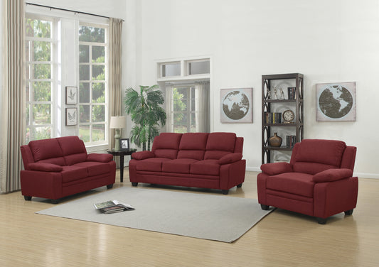 Fabric Sofa / Love Seat /Chair  Model 9151RD  Toronto Stocks