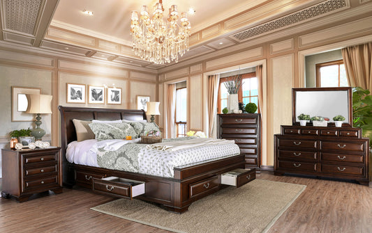 Storage Bedroom Set 1701 Queen complete set