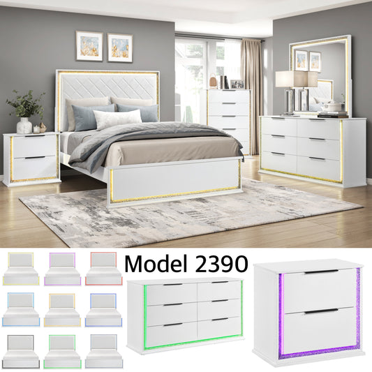 Modern LED  Bedroom Set Model 2390 Limited Stocks Toronto