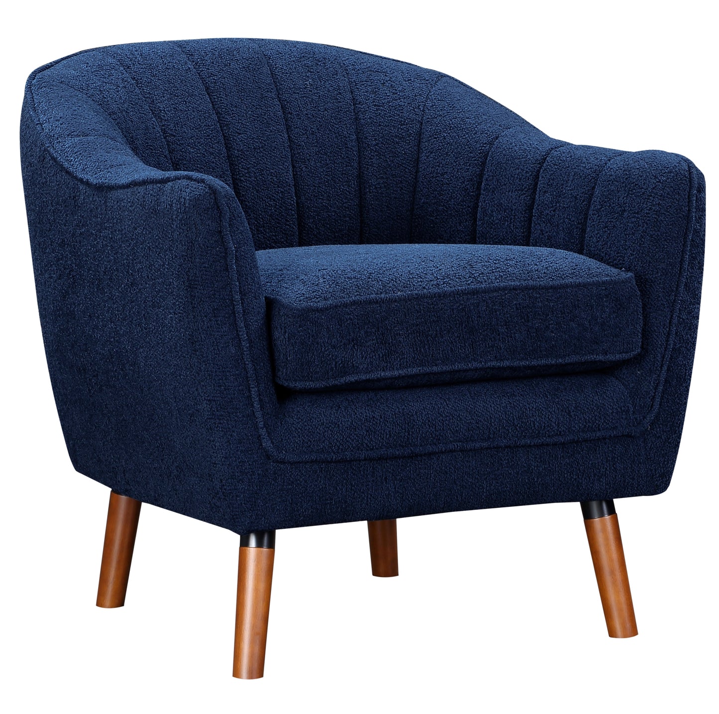 Fabric Accent Chair 1081BU-1  Toronto Stock Item