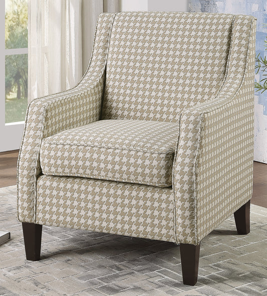 Fabric Arm Accent Chair 1110KH-1  Toronto Stock Item