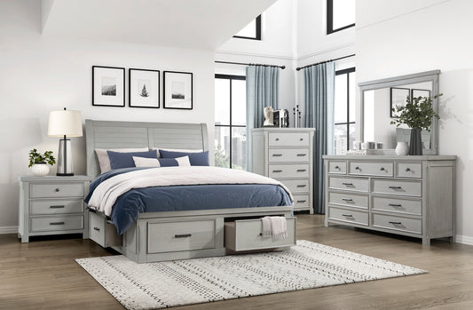 Wooden Bedroom Set 1337 Toronto Stock
