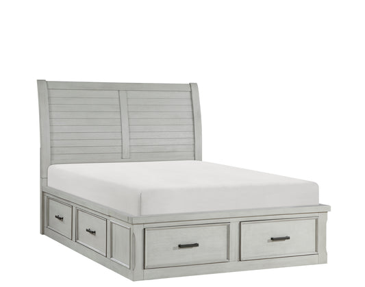 Wooden Storage Bed with 6 Drawers 1337  Toronto Stock