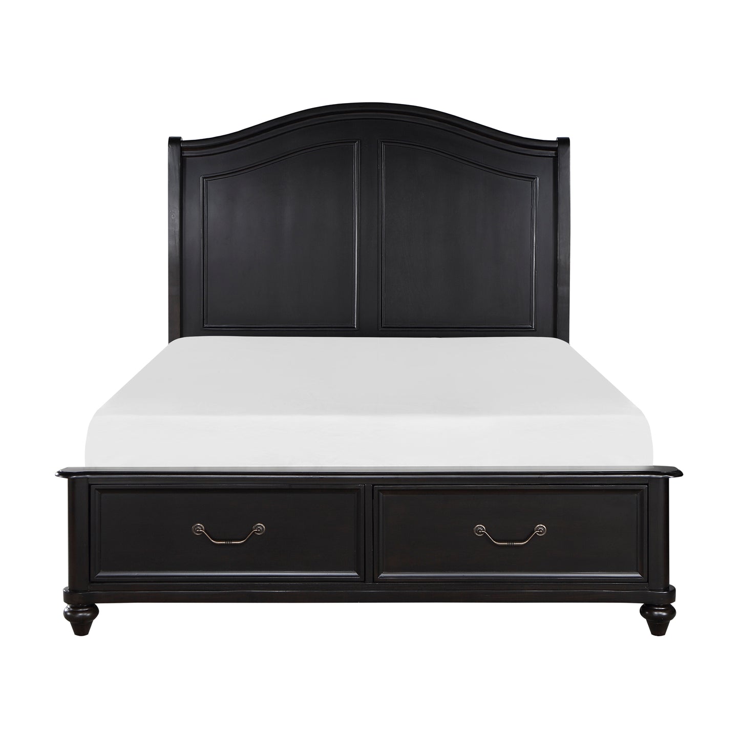 Wooden Bedroom Set 1420 , Bed with 2 Drawers , Toronto Stocks