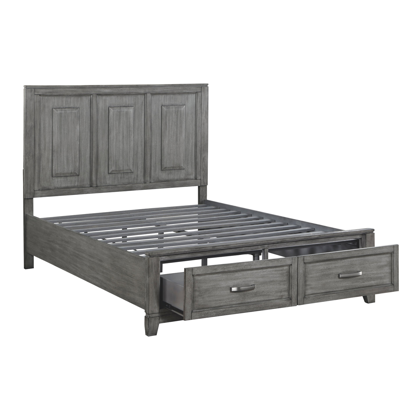 Wooden Storage Drawers Queen/King Bedroom Set 1450 Toronto Stock