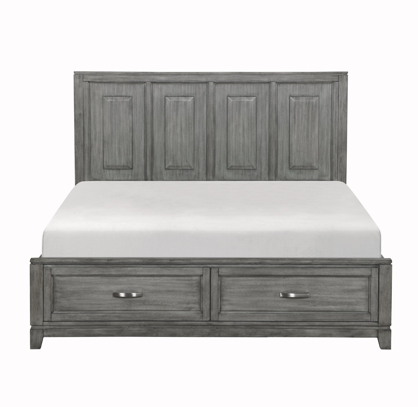 Wooden Storage Drawers Queen/King Bedroom Set 1450 Toronto Stock