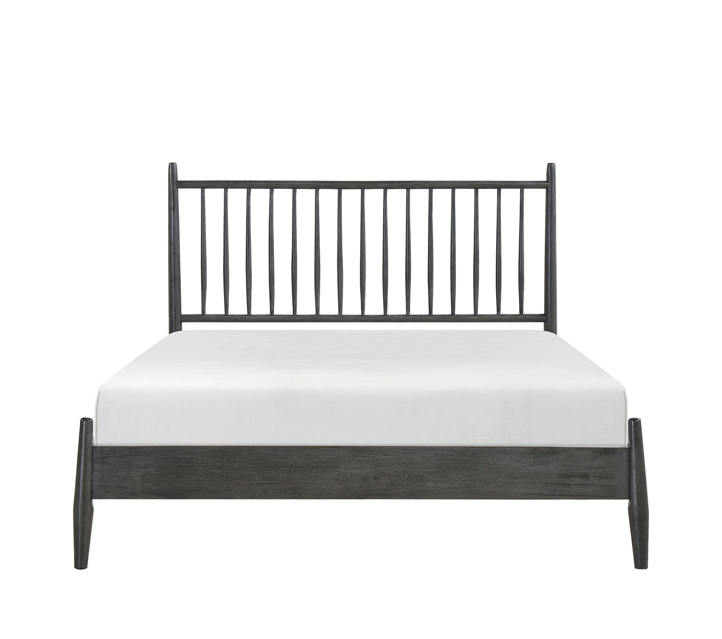 Mid-Century Modern design Queen/ Double Bed 1490GY California Stocks
