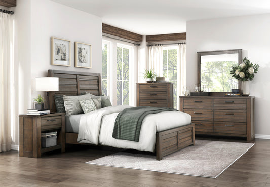 Rustic Look industrial Design Bedroom Set Queen/King 1498DB Very Limited Stocks Toronto