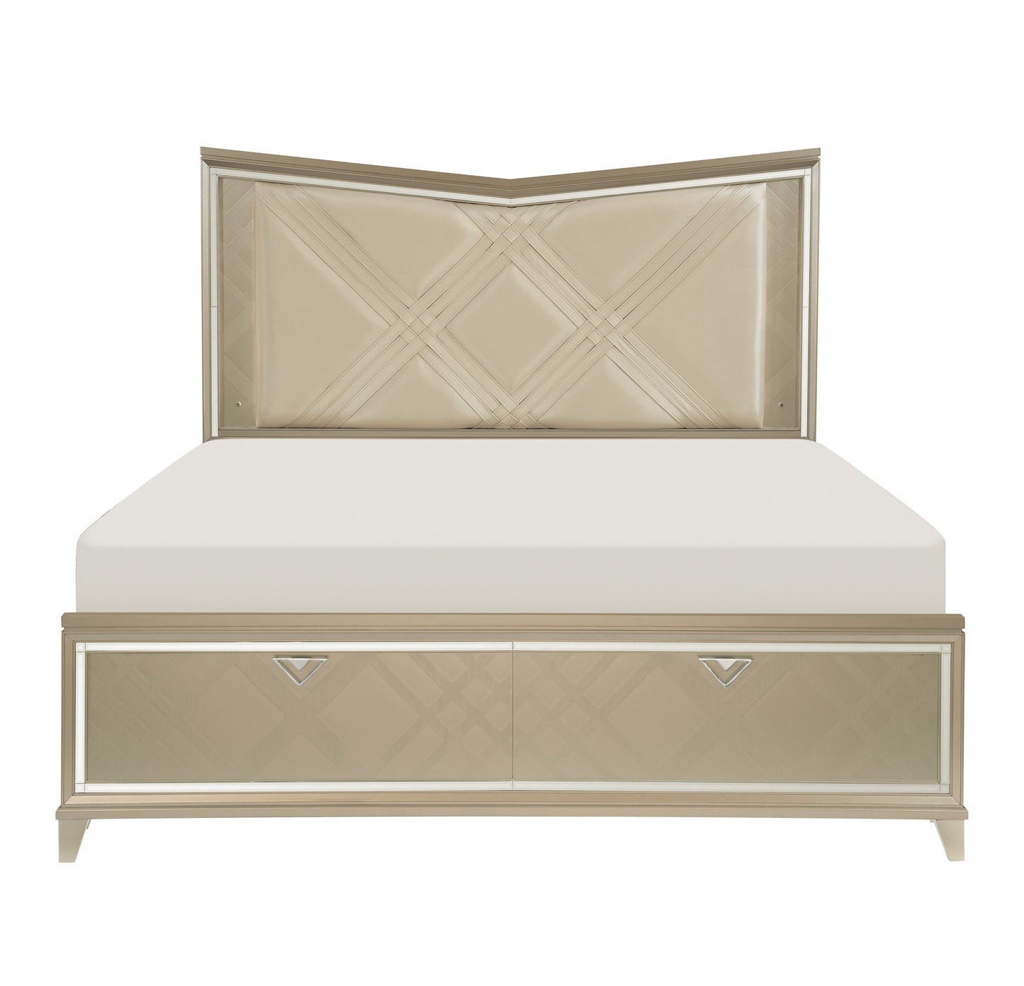 Glamorous LED Queen/King Bed 1522 Limited Toronto Stocks