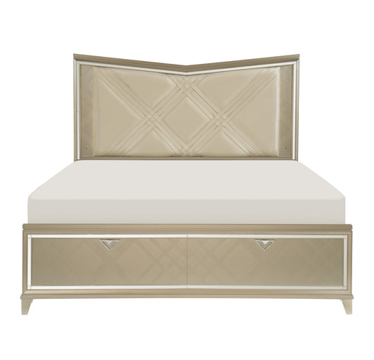 Glamorous LED Queen/King Bed 1522 Limited Toronto Stocks