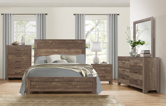 Rustic Style Bedroom Set White Queen/King/Full/Twin 1534 Limited Stocks Toronto