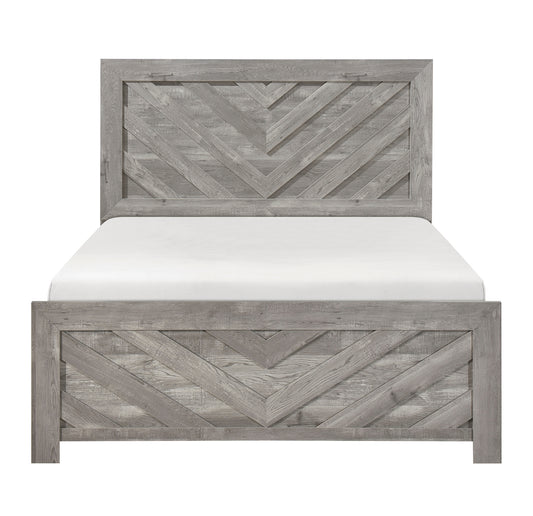 Rustic Style Queen/King Bed 1534NPGY  Toronto Stocks