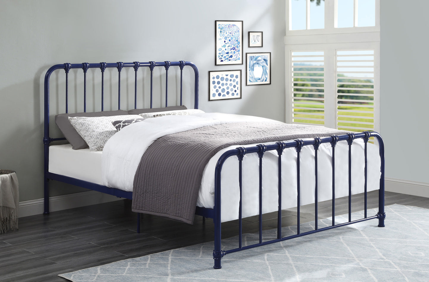 Metal Platform Bed Twin/Full/Queen 1571BU Limited Stocks Toronto