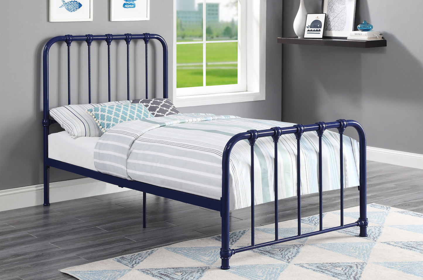 Metal Platform Bed Twin/Full/Queen 1571BU Limited Stocks Toronto
