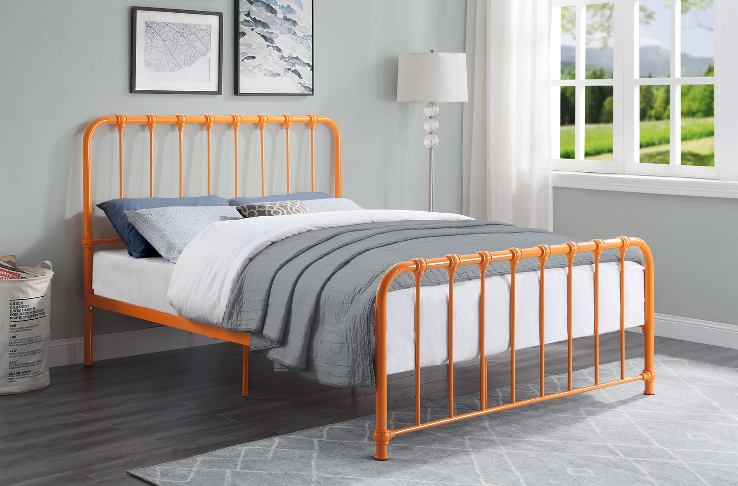 Metal Platform Bed Twin/Full/Queen 1571RN California Stocks