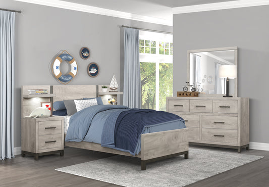 Children/ Kind / Youth Bedroom set 1577T twin Size Toronto Stocks, Full Size California Stocks