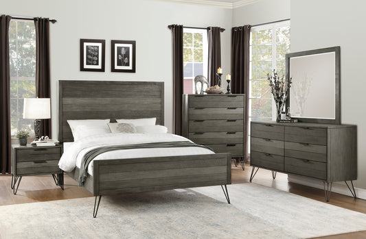 Contemporary Modern Bedroom Set 1604 Queen/King Toronto Stocks
