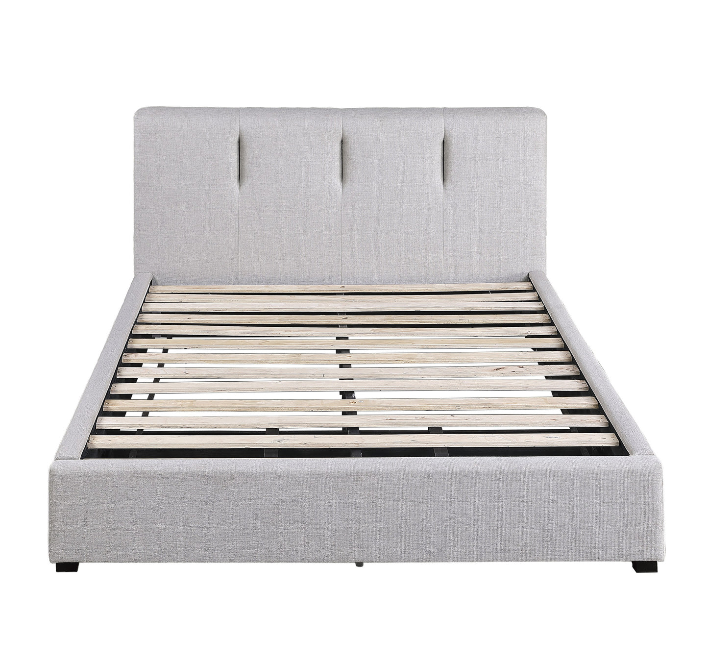 Fabric Queen Platform Bed with Storage Drawer  1632-1DW Limited Stocks Toronto