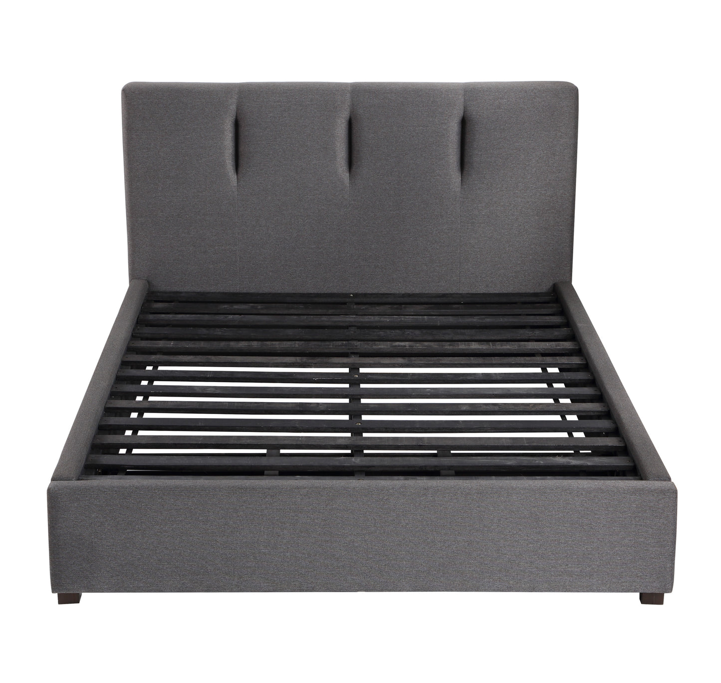 Fabric King Platform Bed with Storage Drawer  1632GHK-1EKDW Limited Stocks Toronto