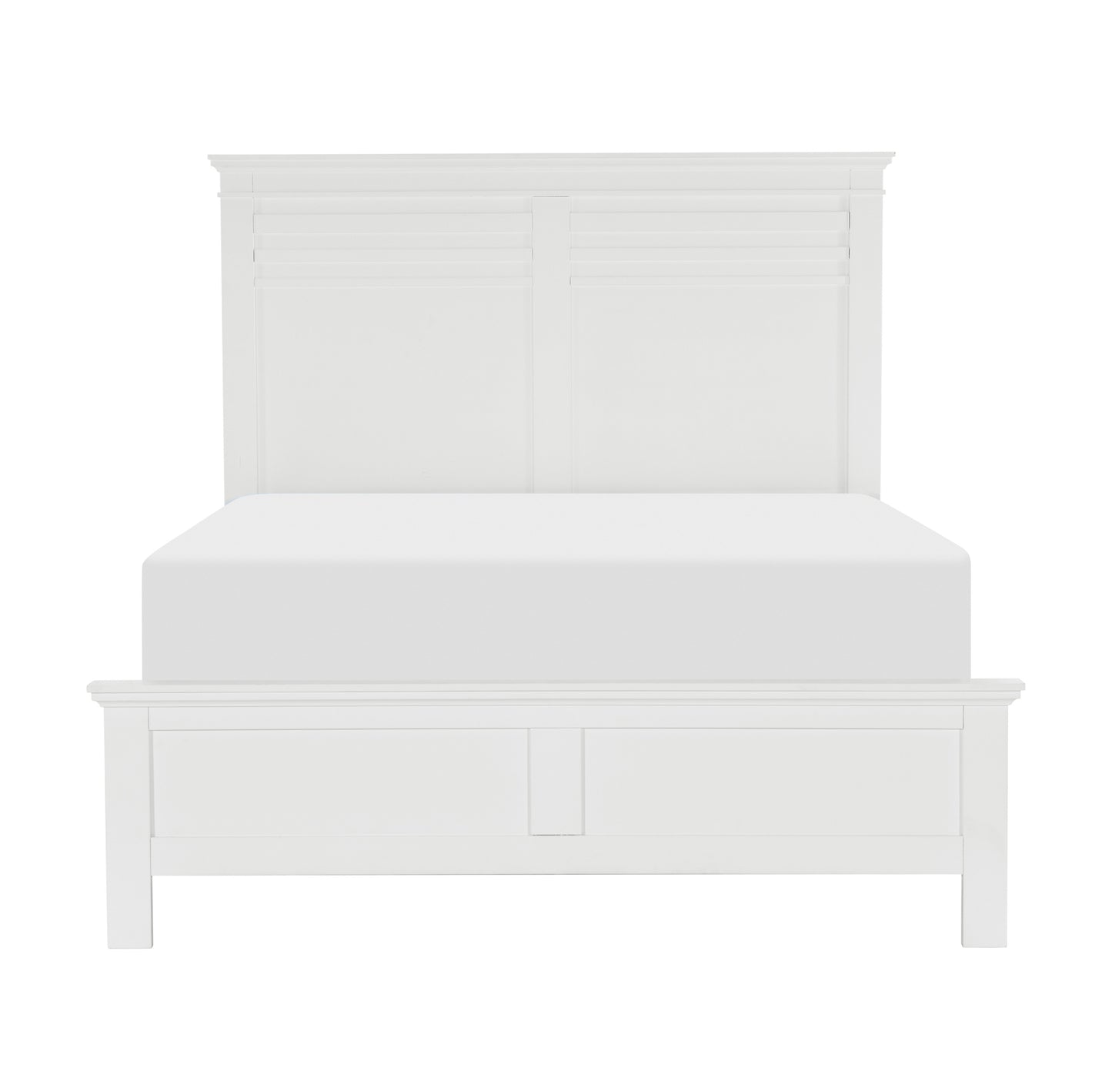 White Queen Wooden Bed Model 1675W Limited Stocks Toronto+ More California