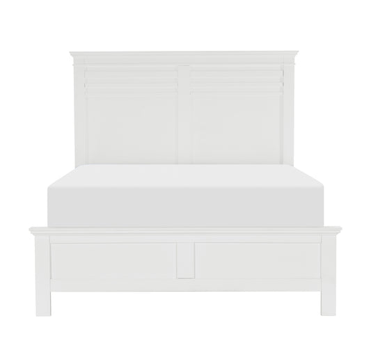 White Queen Wooden Bed Model 1675W Limited Stocks Toronto+ More California