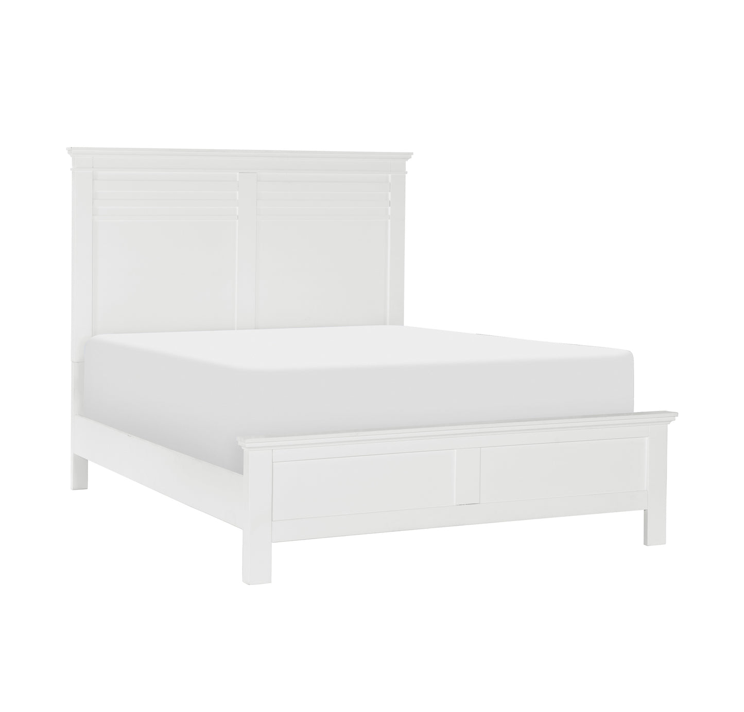 White Queen Wooden Bed Model 1675W Limited Stocks Toronto+ More California