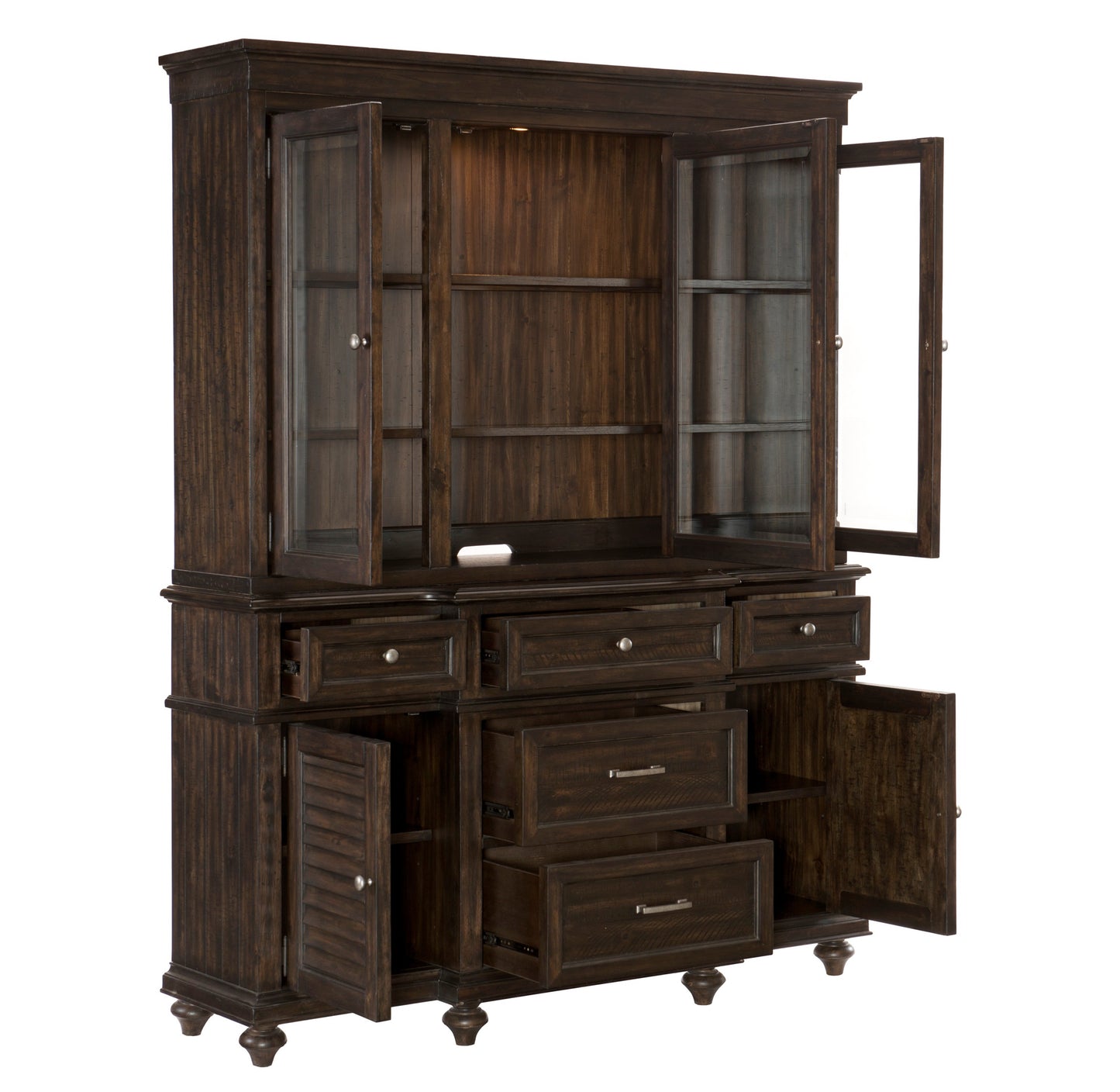 China Cabinet/ Hutch Buffet 1689-50/55 California Limited Stock