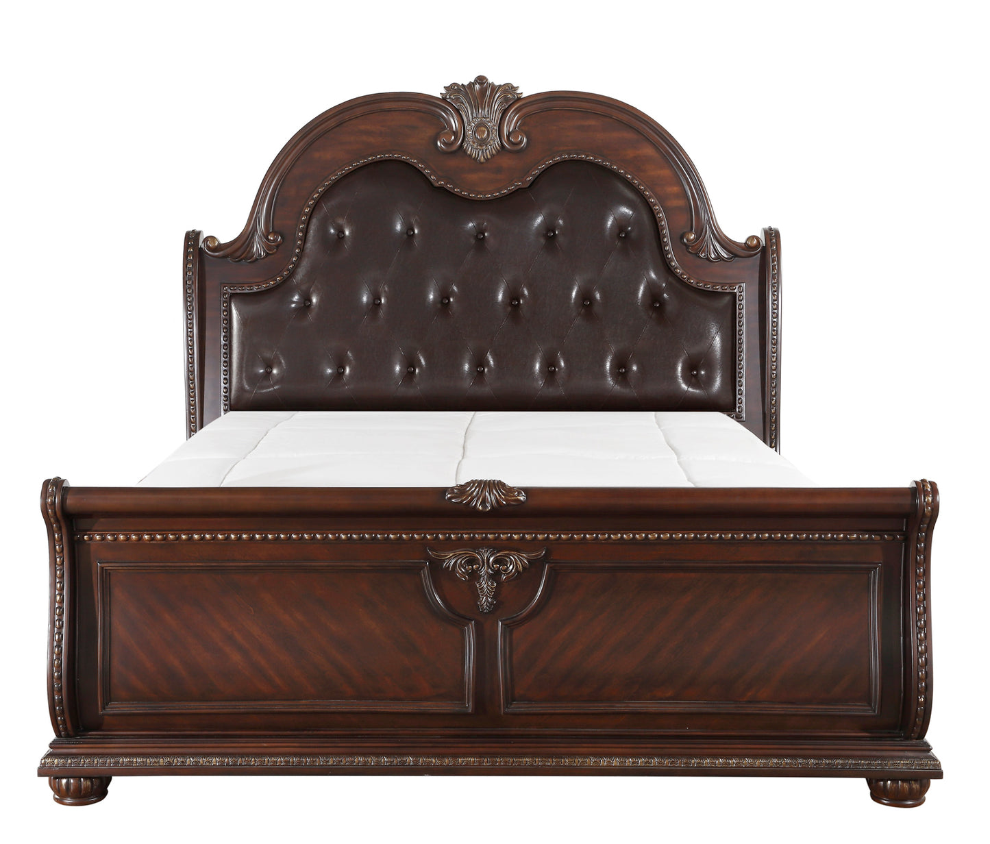 Classic Luxury Traditional Sleigh Bed & Sets 1757 Limited Stocks Toronto + Plus California