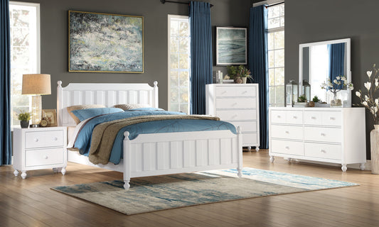 Full/Double size White Children/Kid/Youth Bed & Sets 1803W Limited Stocks Toronto