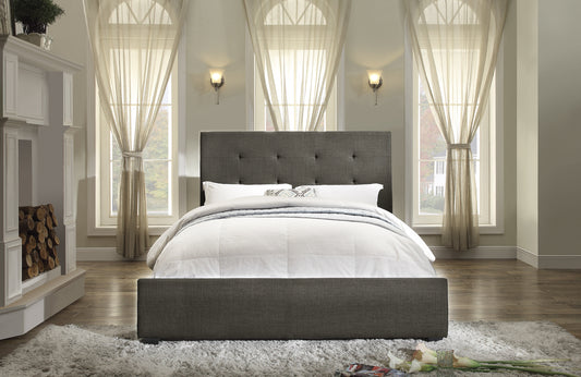 Gray Fabric Queen/King/Full Bed 1890N Limited Stocks Toronto