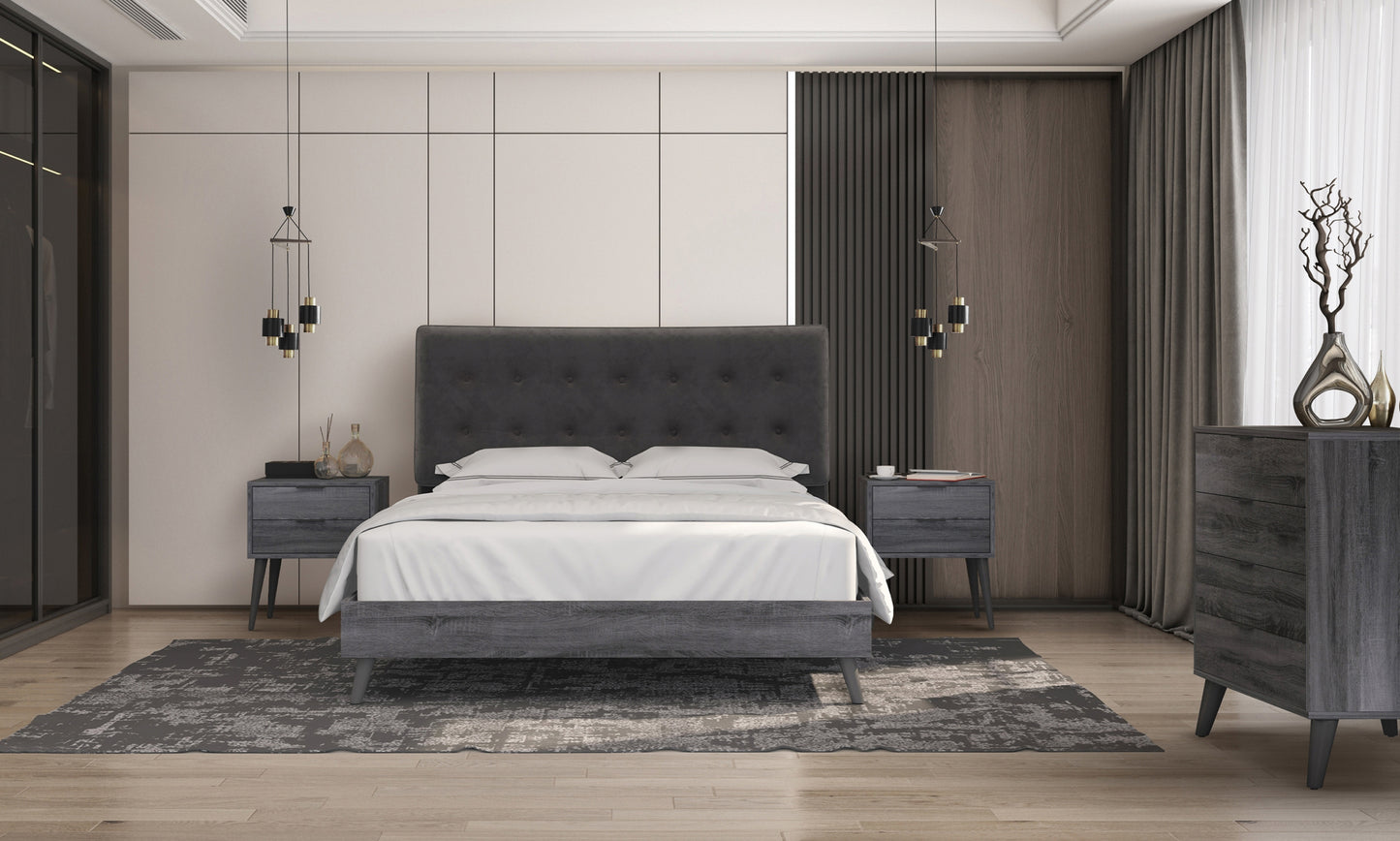 Modern Contemporary Queen/King/Full Bed,Night Table,Chest 1962DG Limited Stocks Toronto