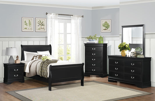 Children/Adult Sleigh Twin/Full/Queen/King Beds & Sets 2147BK California Stocks
