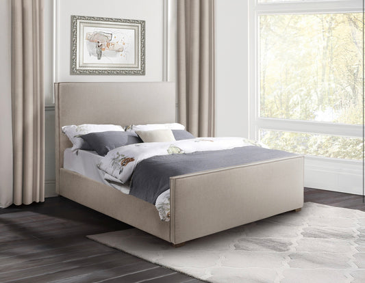Lit moderne Queen/King avec foyer télécommandé, modèle 2411, en stock à Toronto