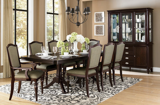 Large Traditional Wooden Dining Set 2615DC-96 Limited Stocks Toronto + California