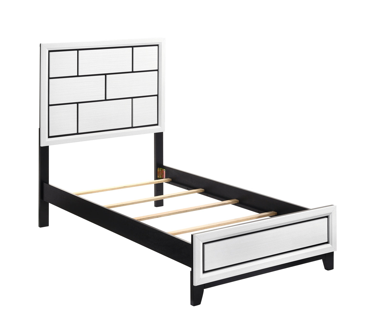 Model 1645WHT  California Stocks Kid/Twin/Full Bedroom Set  6-8 weeks