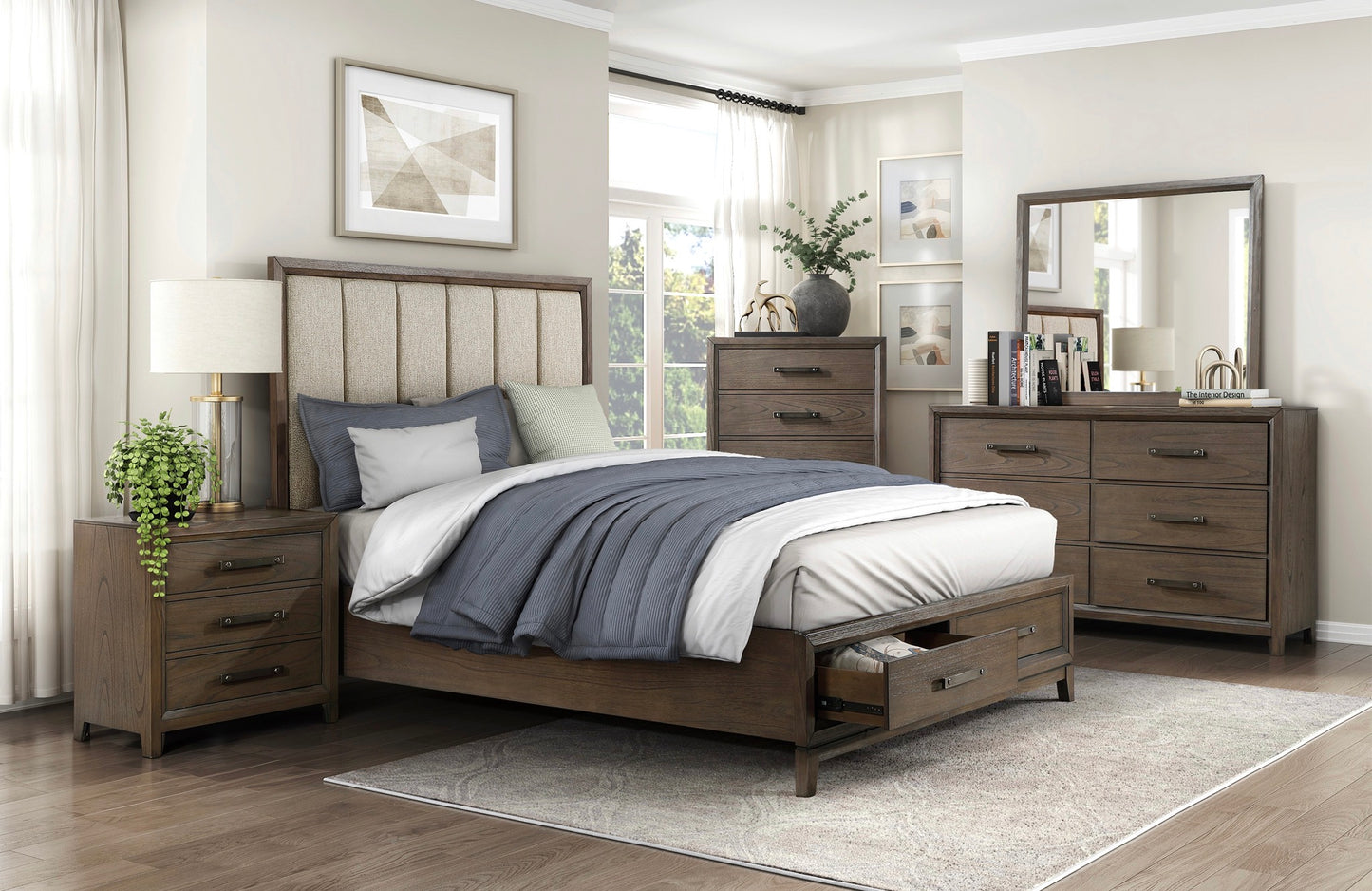 Ensemble de chambre à coucher California Stocks, modèle 1592