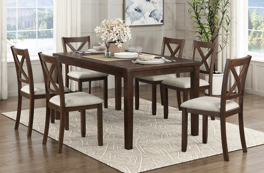 Wooden Dining Set Model 5905  7pc set deal Toronto/ California Stocks