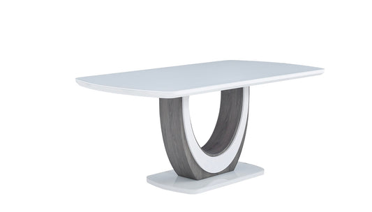 White Glass top  Dining Table Model 5922 Toronto Stocks
