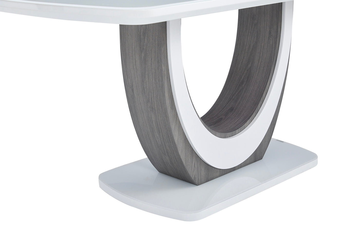 White Glass top  Dining Table Model 5922 Toronto Stocks
