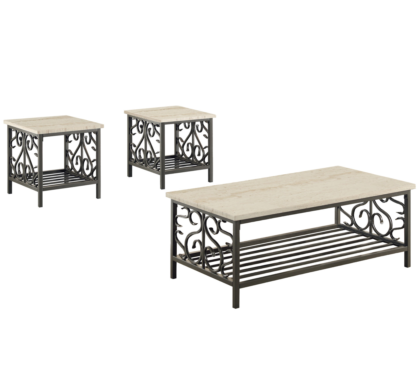 Coffee Table Set 3Pc Pack 3580-31  Limited Stocks Toronto + California