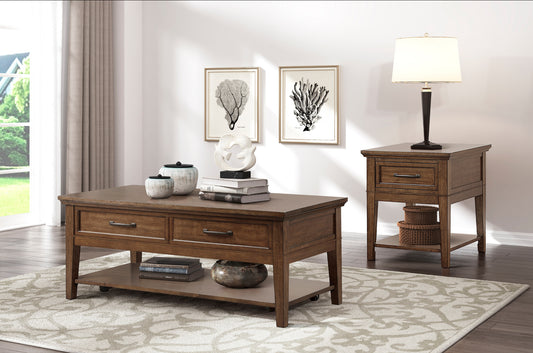 Transitional Design Coffee Table , End Table 3620 Limited Stocks Toronto + California