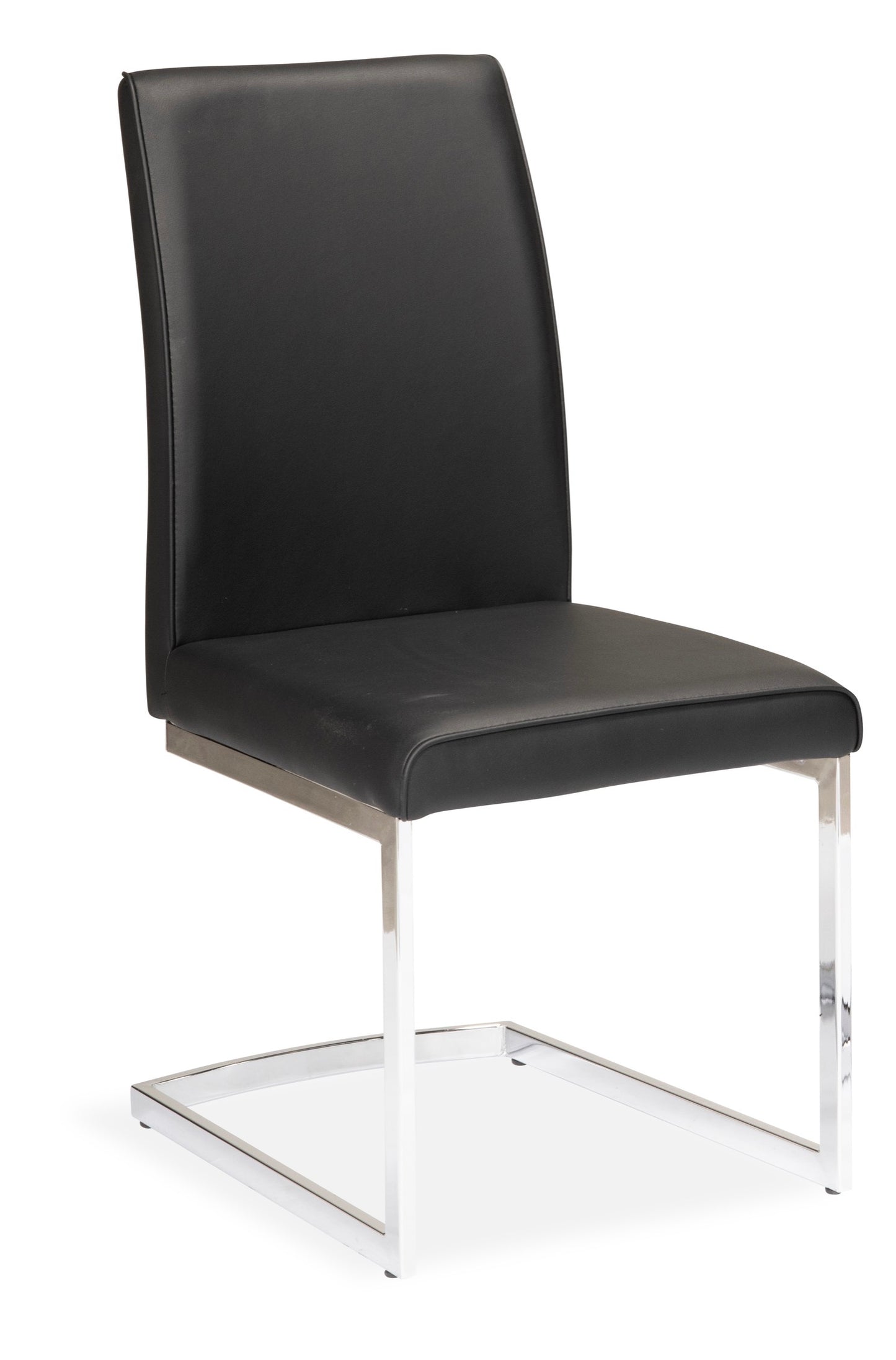 Tempered Glass Top Modern Dining Set Model 6848/6826S Black Chairs Toronto Stocks