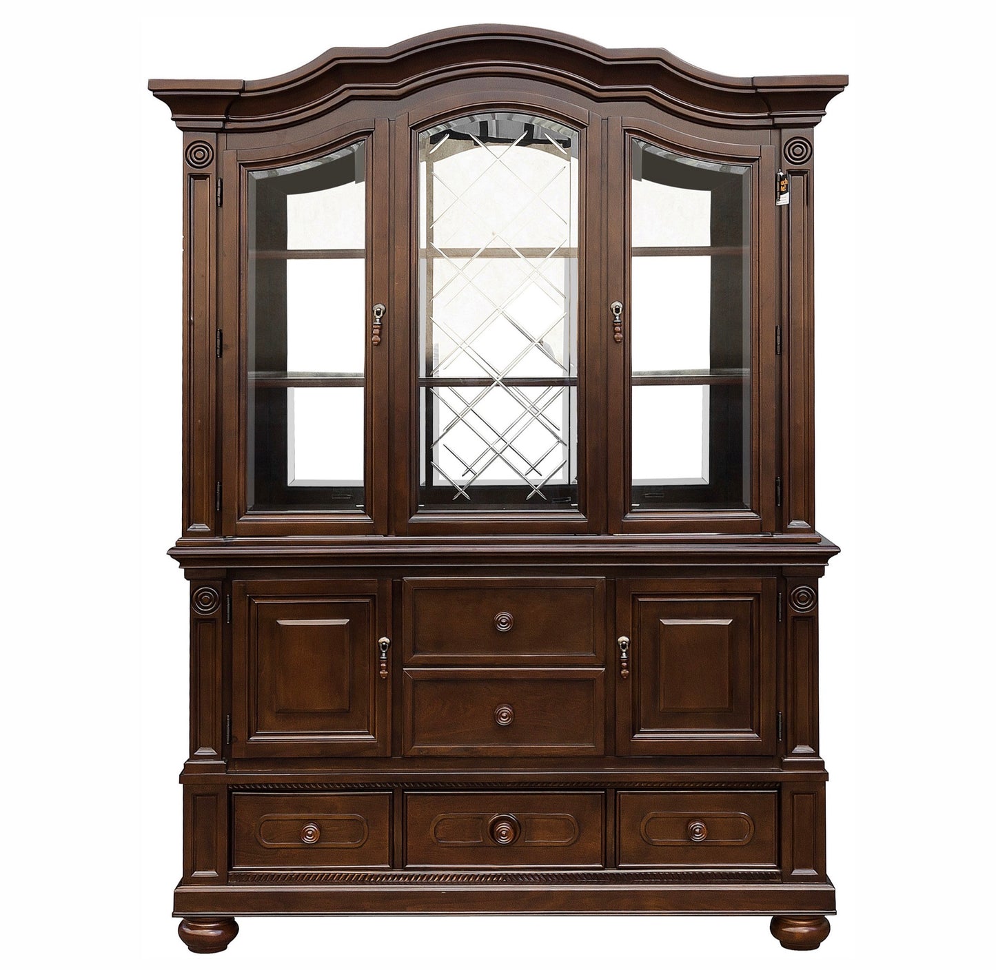 Model 5473 China Cabinet/ Hutch Buffet California Stocks 6-8 weeks