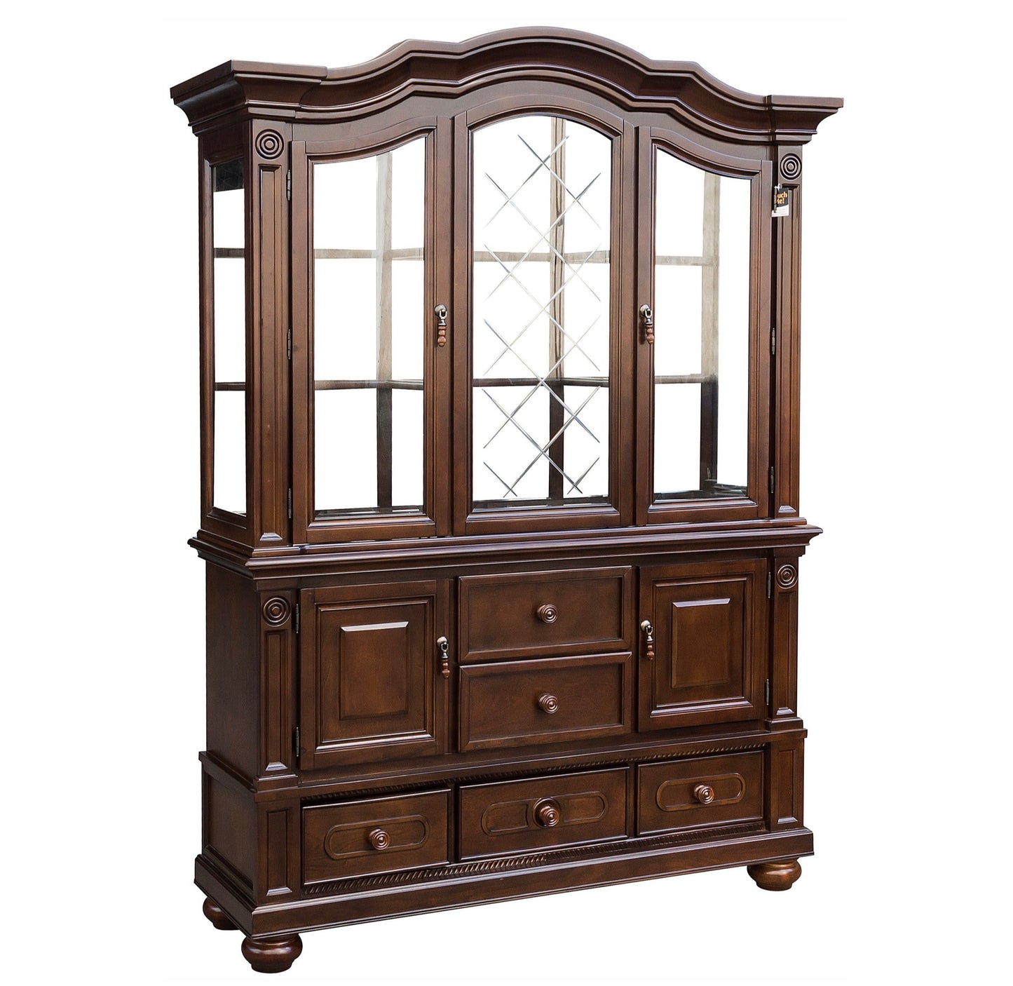 Model 5473 China Cabinet/ Hutch Buffet California Stocks 6-8 weeks