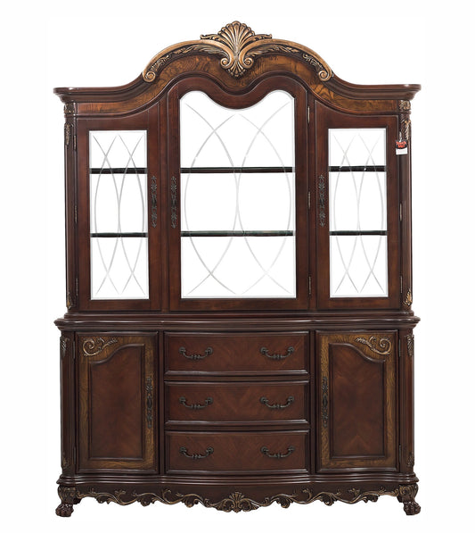Model 2243 China Cabinet/ Hutch Buffet California Stocks 6-8 weeks