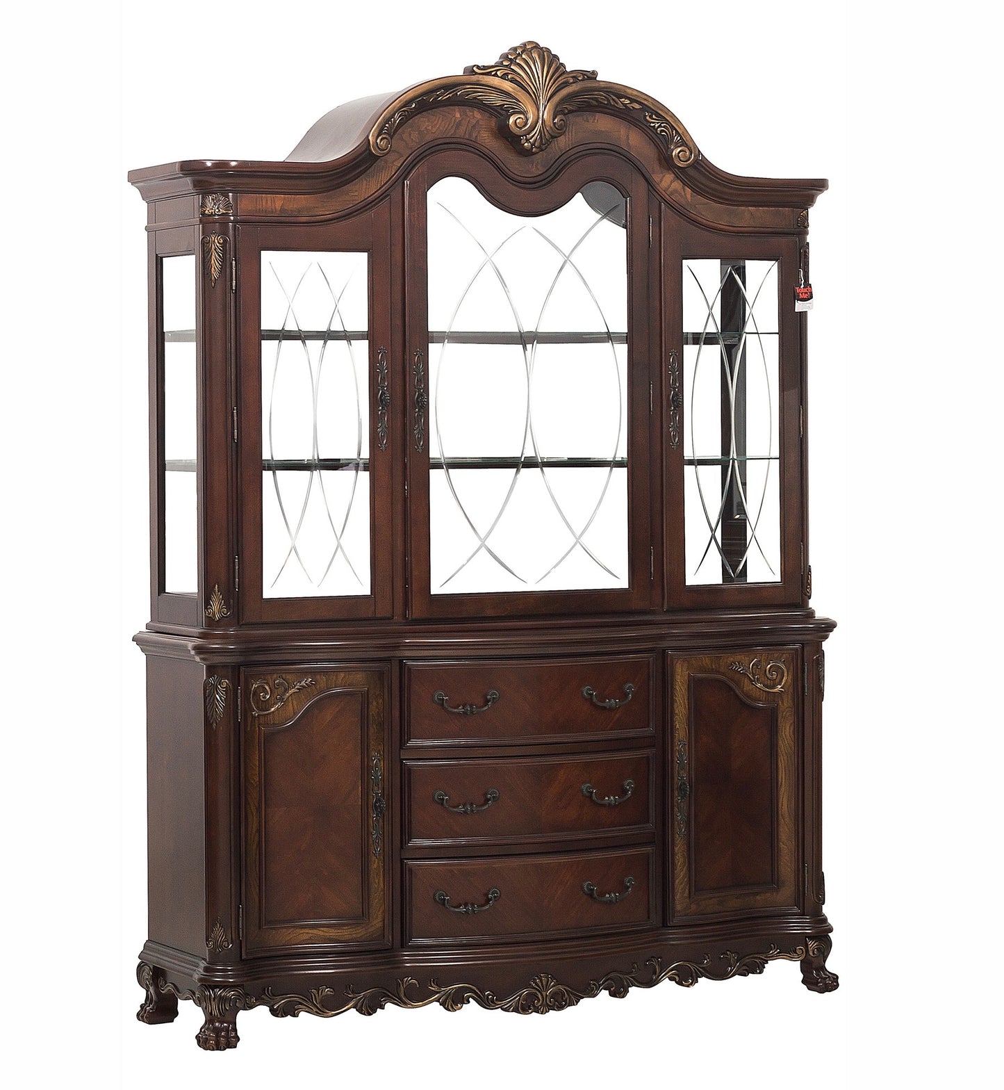 Model 2243 China Cabinet/ Hutch Buffet California Stocks 6-8 weeks