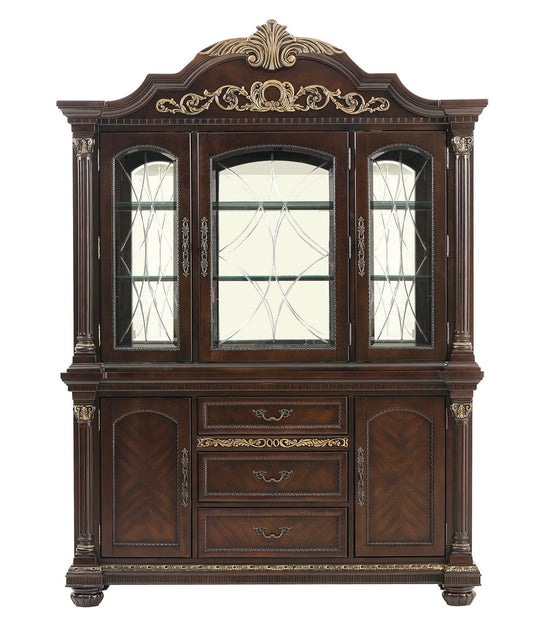 Model 1808  China Cabinet / Hutch Buffet / Server California Stocks 6-8 weeks