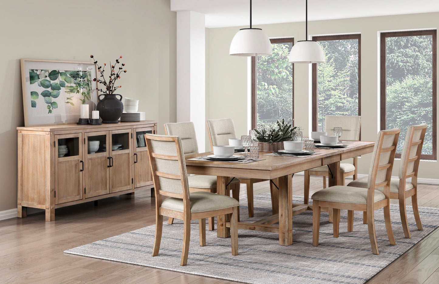 Model 5848 Dining Set California Stocks 6-8 weeks