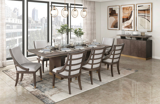 Model 5933  Large Dining Set  California  Stocks 6-8 weeks